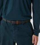 Zegna Leather belt