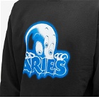 Aries Men's Kasper Crew Sweat in Black
