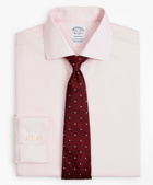 Brooks Brothers Men's Stretch Regent Regular-Fit Dress Shirt, Non-Iron Twill English Collar | Pink