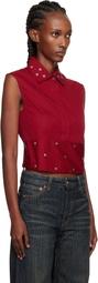 OUR LEGACY Red Girdle Top