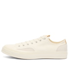 Converse Men's Chuck Taylor 1970s Canvas-Suede Ox Sneaker in Egret/Hay Day