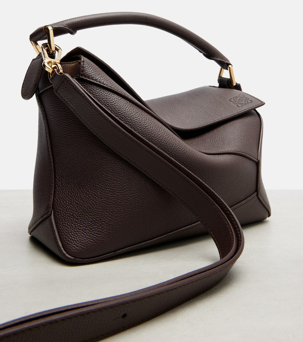 Loewe Puzzle Edge Small leather shoulder bag