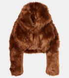 Entire Studios Vicinity cropped faux fur jacket