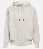 Brunello Cucinelli - Sequin-embellished cotton-blend hoodie