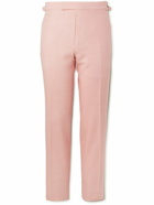 TOM FORD - Straight-Leg Silk, Wool and Mohair-Blend Suit Trousers - Pink
