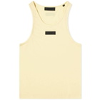 Fear of God ESSENTIALS Women's Tank Top in Garden Yellow