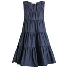 Cecilie Bahnsen Women's Aino Dress in Ripstop in Navy