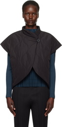 PLEATS PLEASE ISSEY MIYAKE Black Asteroid Vest