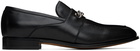 Gucci Black Interlocking G Loafers