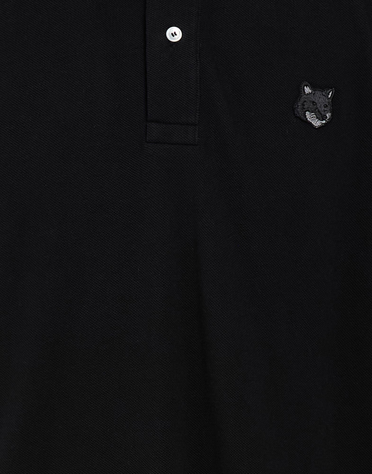 Maison Kitsuné Mens Polo shirt Midnight in Blue
