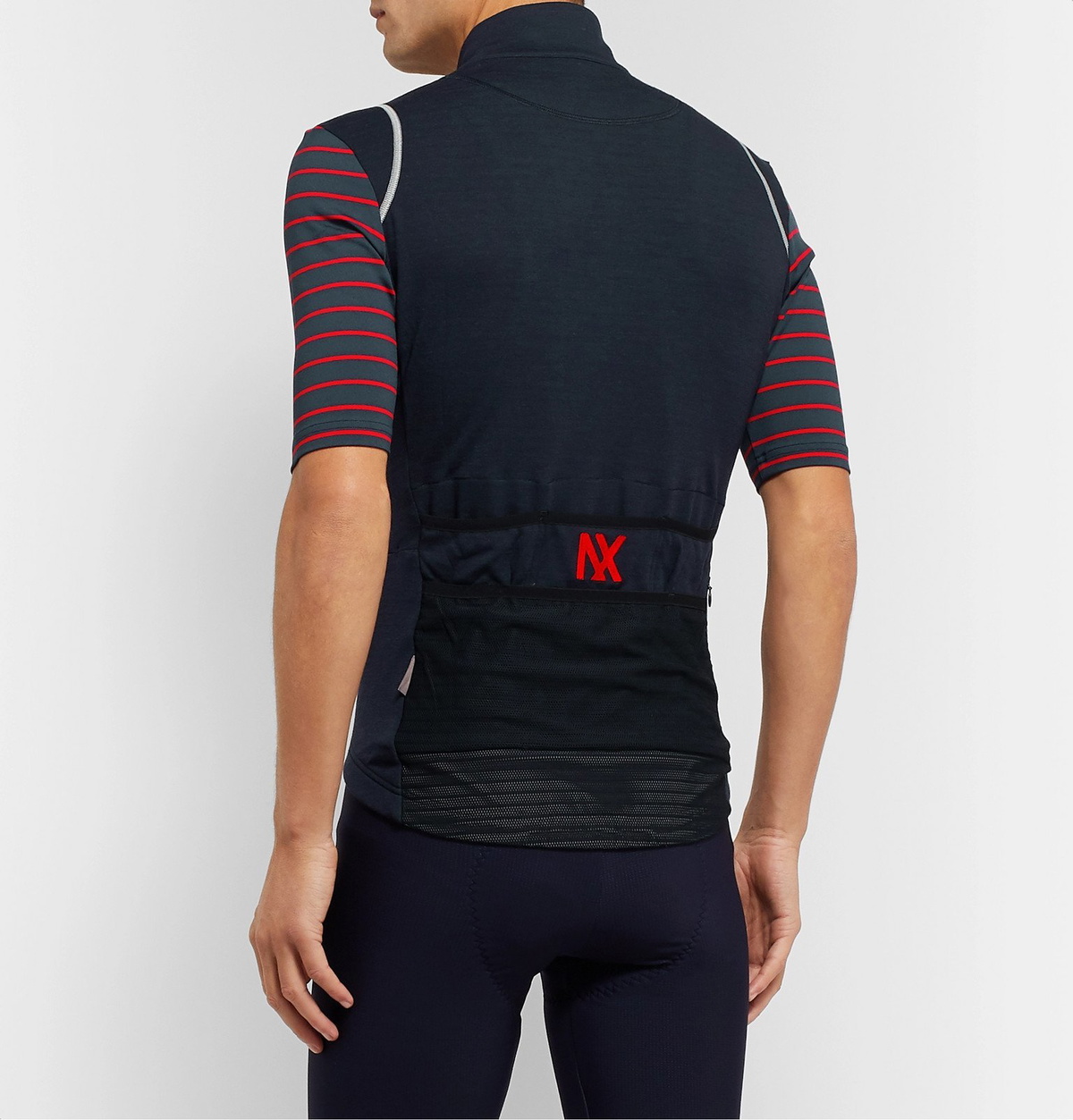 Cafe du Cycliste - Monique Striped Merino Wool-Blend Jersey - Blue Cafe du  Cycliste