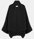 The Row Mavis cashmere wrap coat