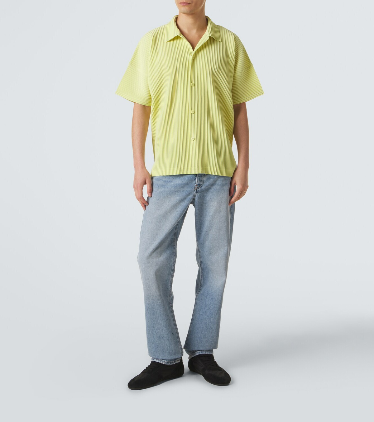 Homme Plissé Issey Miyake Monthly Colors: May pleated shirt