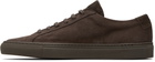 Common Projects Brown Nubuck Achilles Sneakers