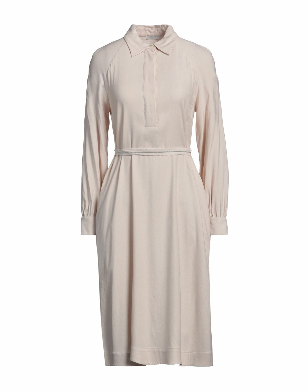 Peserico Womens Midi dress in Off white