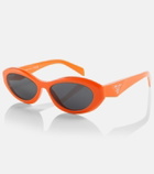 Prada Symbole oval sunglasses