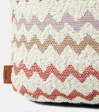 Missoni Capri Zigzag bouclé pouf