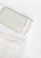 Agolde X Maria Mcmanus Wide-leg Denim Shorts White