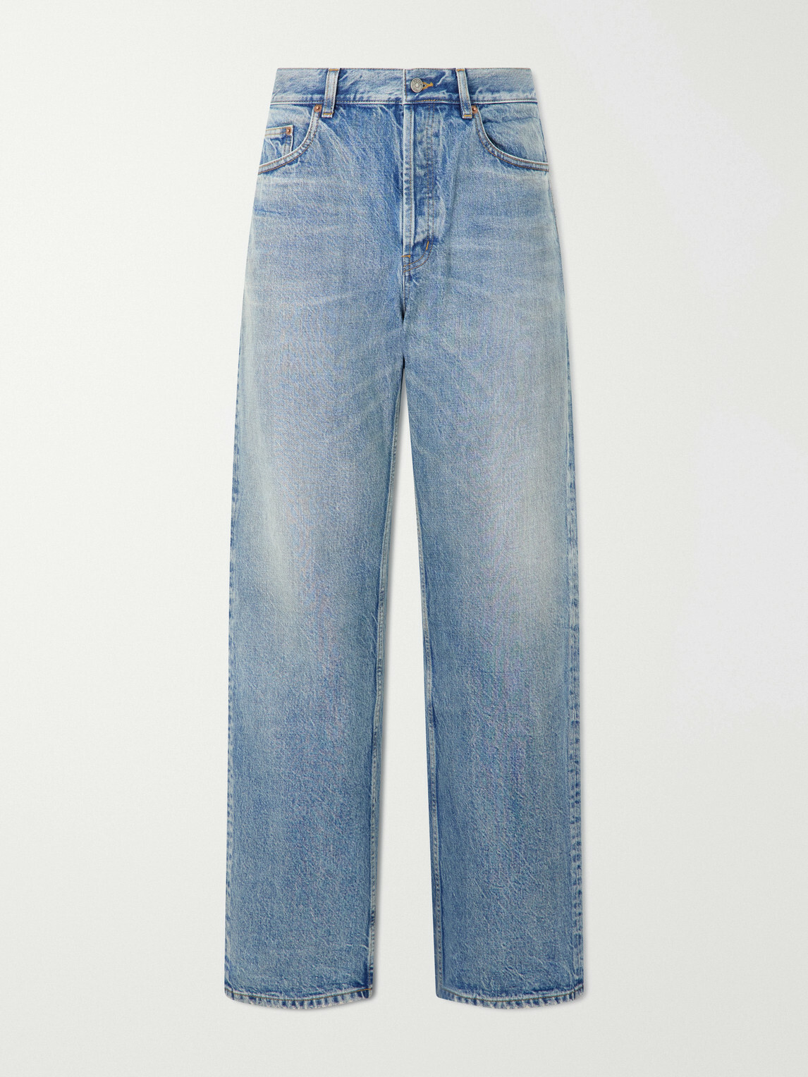 SAINT LAURENT - Wide-Leg Jeans - Blue