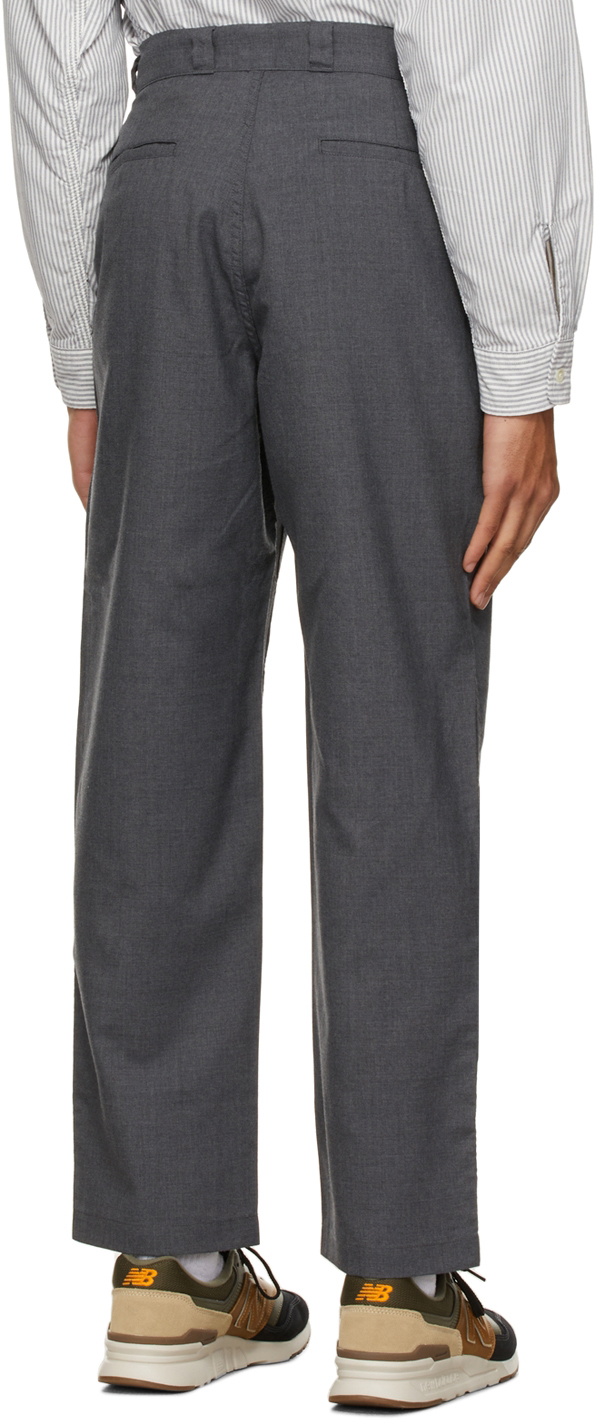 Nanamica Grey Club Trousers Nanamica