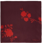 Our Legacy Red Printed Scarf