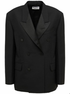 BALENCIAGA - Shrunk Tuxedo Wool Blazer