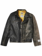 Gallery Dept. - Distressed Leather Jacket - Black