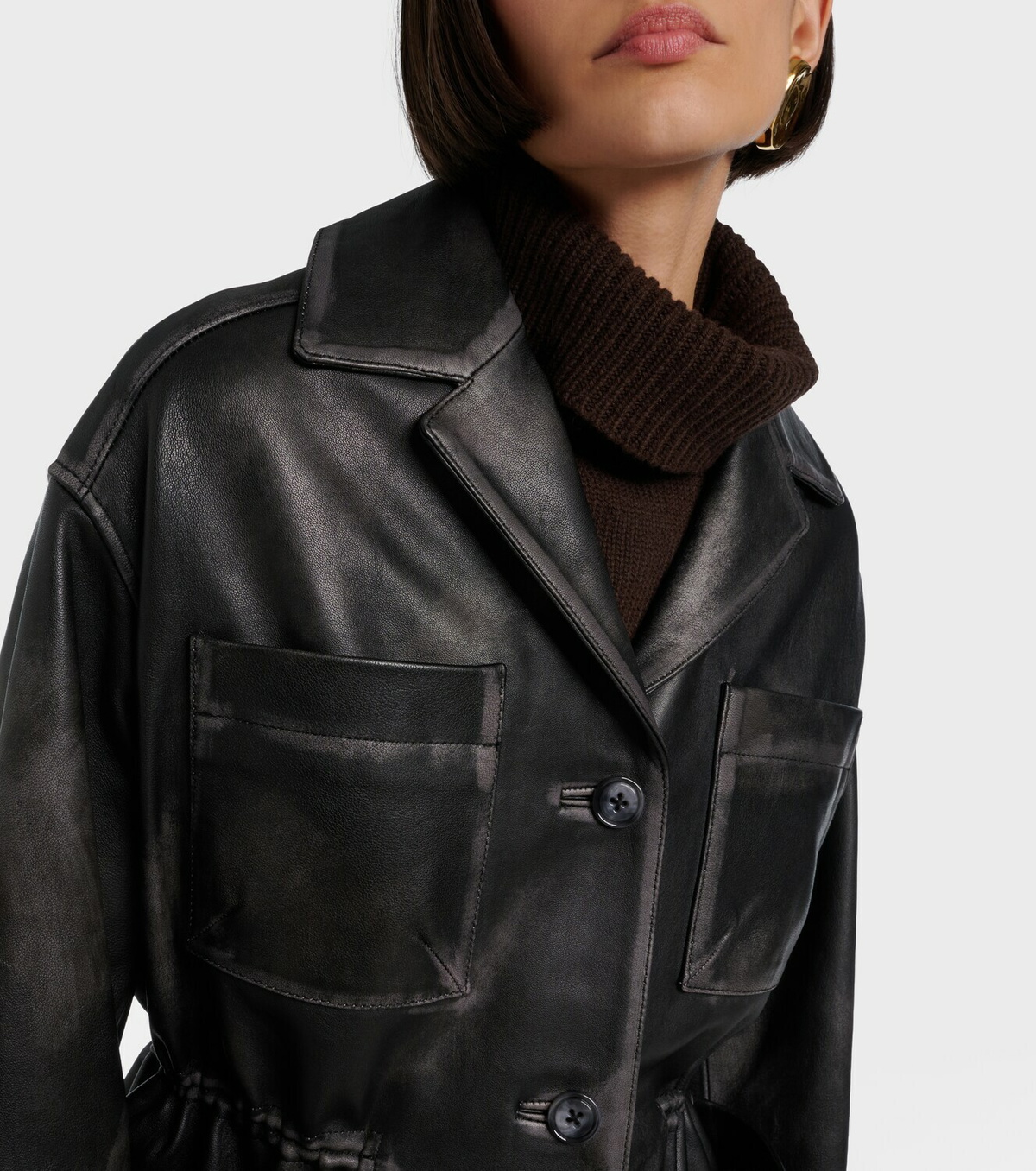 Dorothee Schumacher Sleek Statement leather jacket