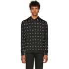 McQ Alexander McQueen Black and White Swallow Big Hoodie