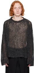 AIREI Gray Crewneck Sweater