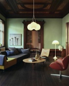Louis Poulsen Panthella Floor Lamp   Universal Plug Blue - Mens - Home Deco
