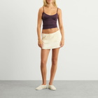 Fruity Booty Women's Olsen Towel Skirt in Ecru