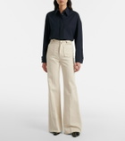 Dorothee Schumacher Summer Of Love cotton and linen wide-leg pants