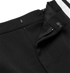Balenciaga - Striped Twill Trousers - Black