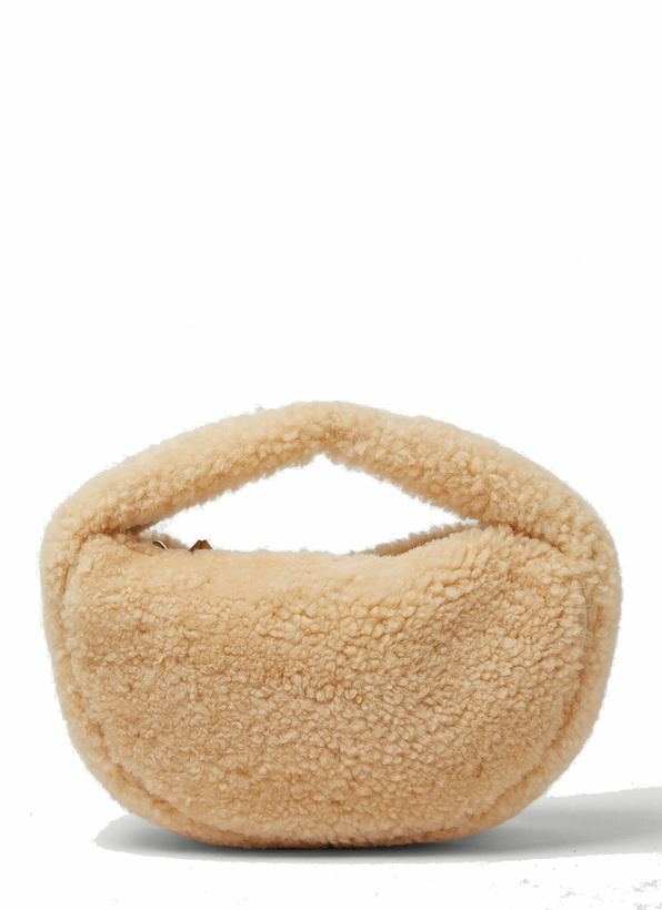 Photo: Baby Cush Shearling Handbag in Cream