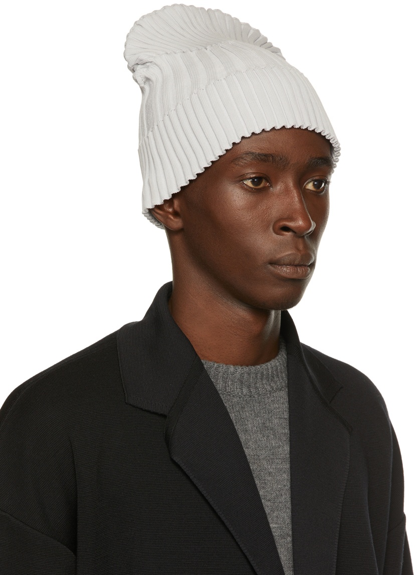 CFCL Grey Fluted Beanie CFCL