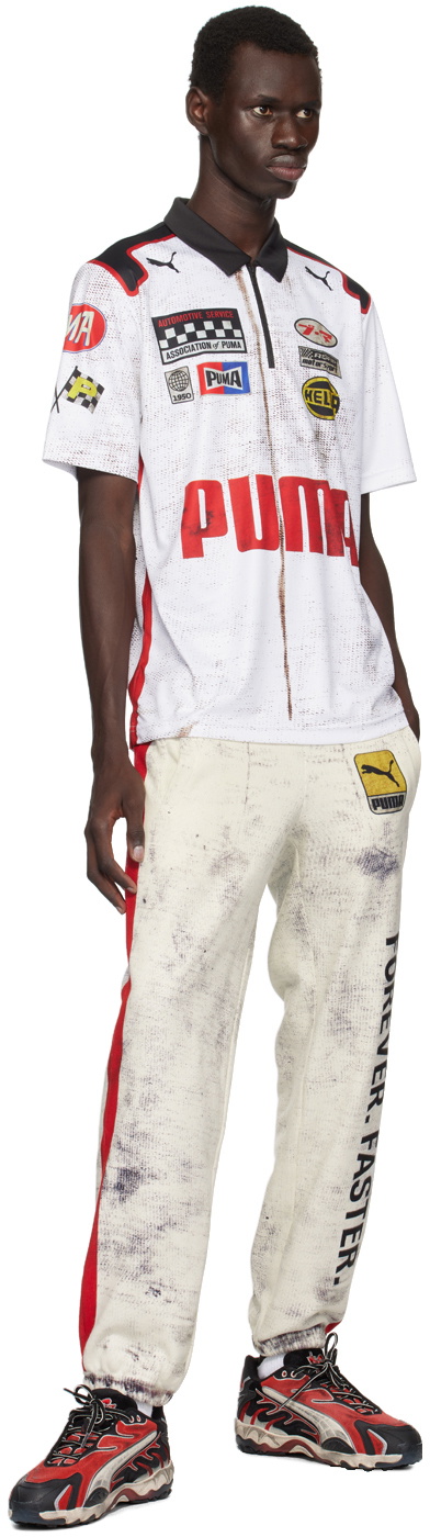 PUMA × A$ap Rocky ✨試着のみ✨ ジッパー ポロシャツ ホワイト Buy Puma x A$AP ROCKY Team Zip Polo 'White' - 631046 02 | GOAT