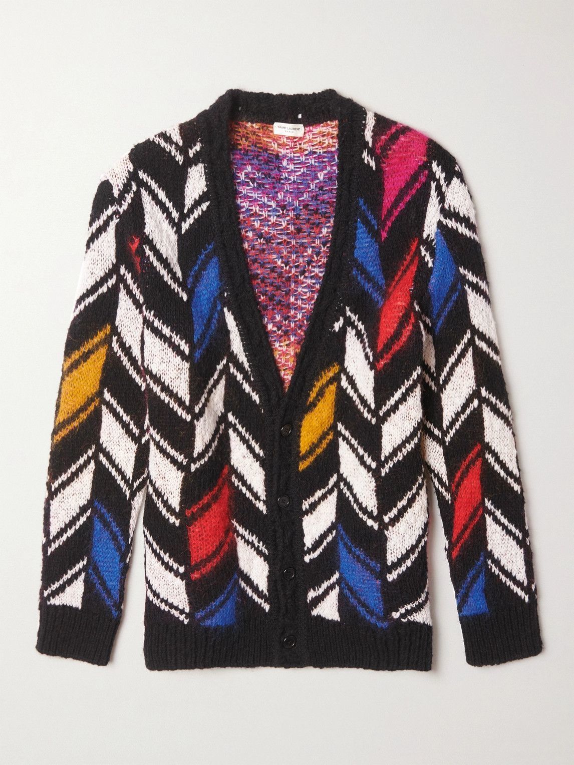 Ysl best sale rainbow sweater