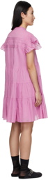 Isabel Marant Etoile Pink Cotton Lanikaye Dress