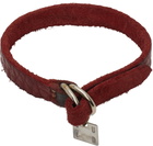 Guidi Red Belt Bracelet