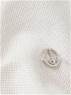 DUNHILL - Cotton-Piqué Polo Shirt - Neutrals