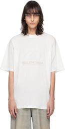 Balenciaga White Surfer T-Shirt