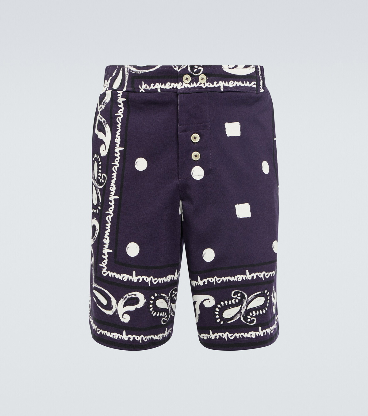 Jacquemus - Le Short Pingo printed shorts Jacquemus