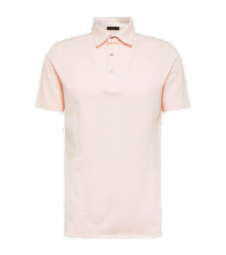 Photo: Loro Piana Cotton piqué polo shirt