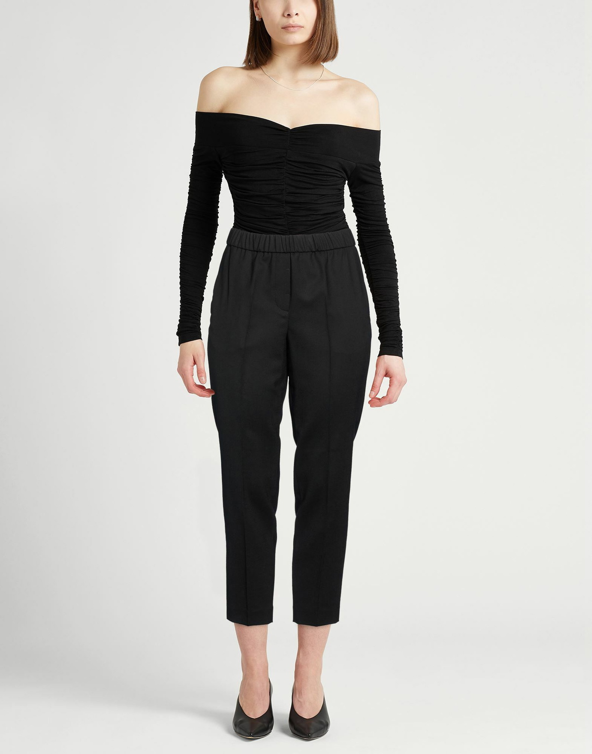 Peserico Womens Pants in Black