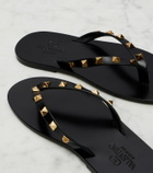 Valentino Garavani Rockstud leather thong sandals
