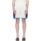 Casablanca Off-White Crochet Shorts