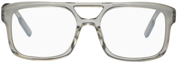 Photo: ZEGNA Gray Fashion Show Sunglasses