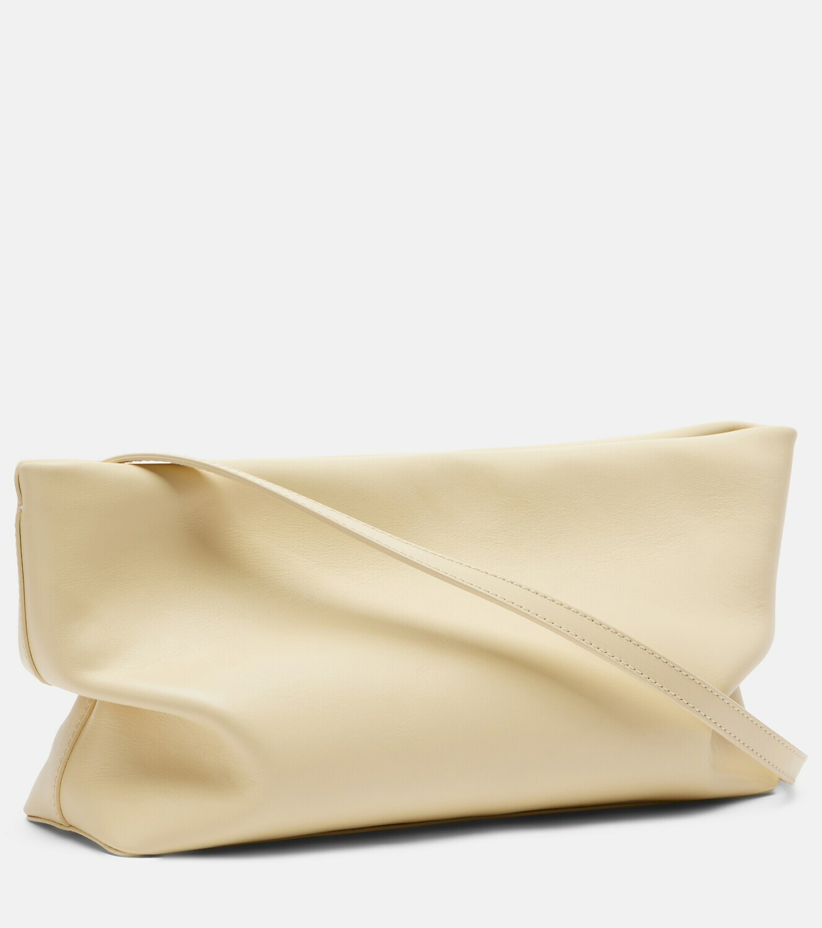 Aesther Ekme Nina Medium leather clutch
