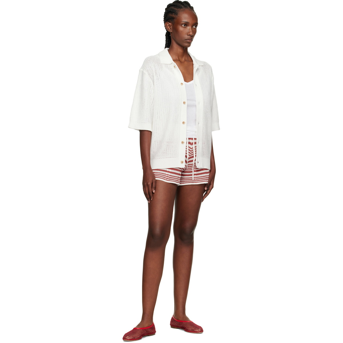 Holzweiler White Elio Shirt